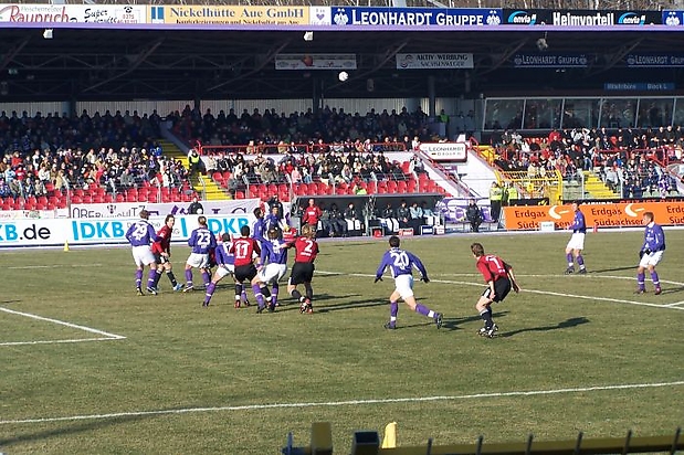 Aue-Burghausen 1:1
