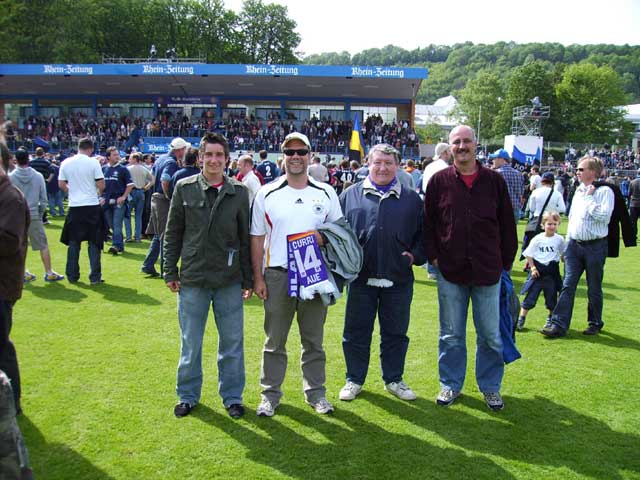 4 Auer Sympathiesanten und FCK-Fans