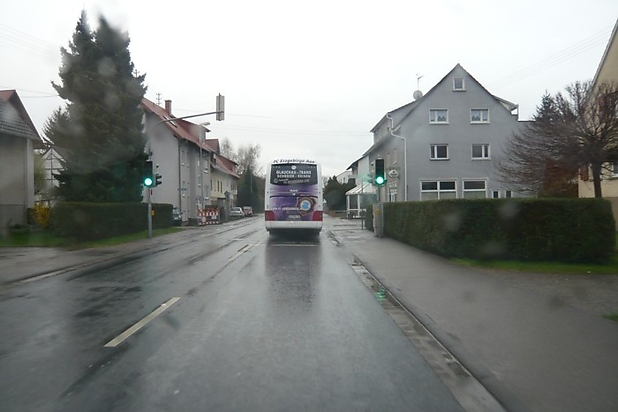BS06 Bus in Hoffenheim auf Heimfahrt