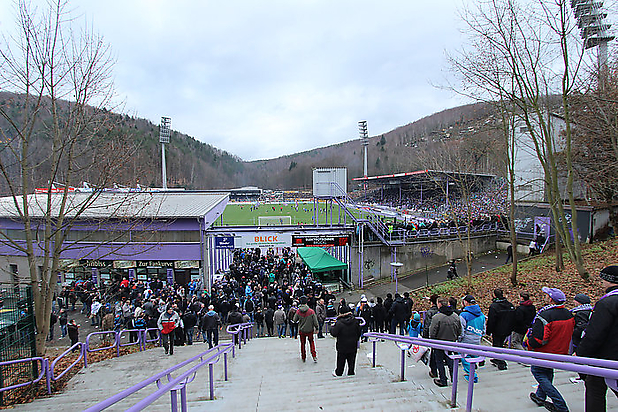 November 2015 Vorletzter Blick aufs alte Stadion beim Heimspiel gegen Dresden