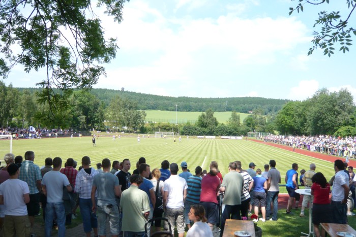 Aue II als die Sonne noch schien