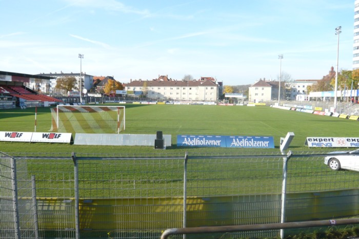 letzter Blick aus dem Gästeblock um 16.31 Uhr
