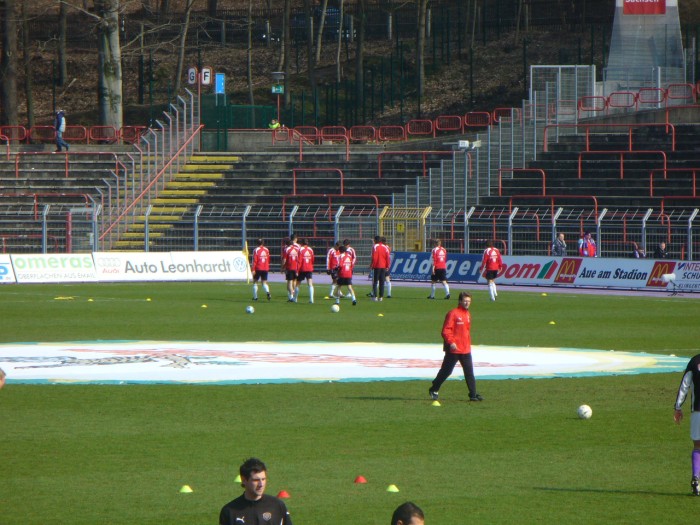 Warmmachen Unterhaching