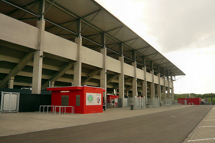 Gästeblock Ingolstadt von aussen