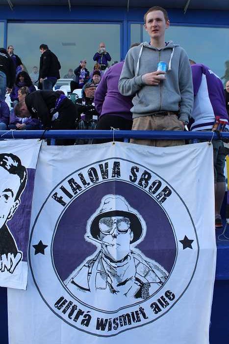 Fahnenparade 7 - zum 2. Testspiel