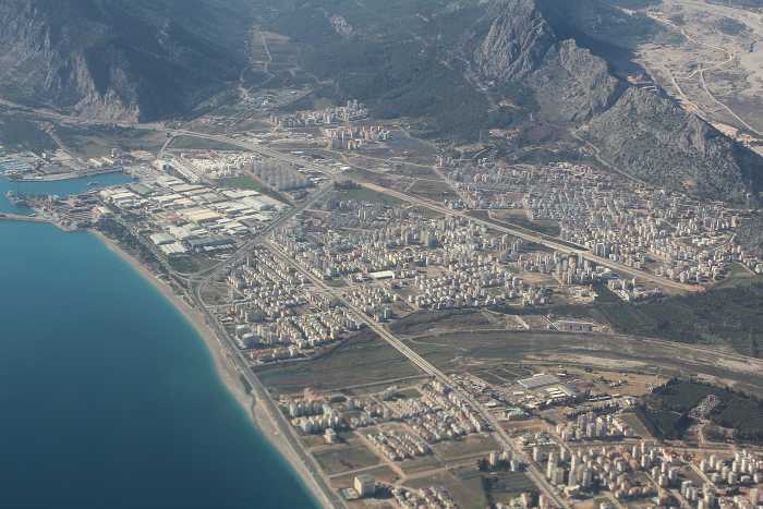 Anflug a u f Antalya