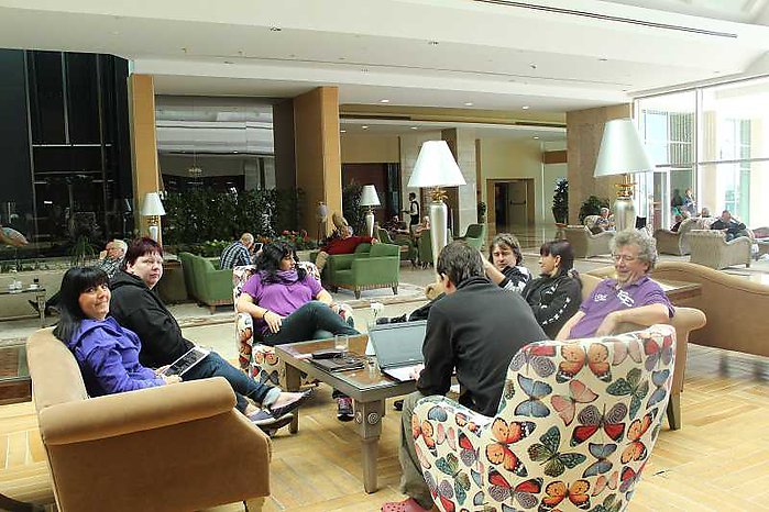 Sonntag im Hotel bei schlechten Wetter