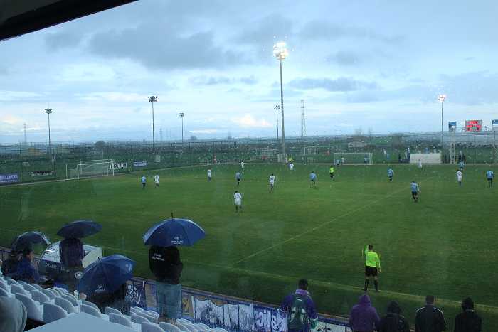 Regen in der 2. Halbzeit