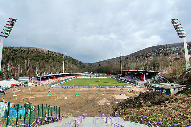 6.3.2016  Die II. Mannschaft von Mainz 05 kommt am 29. Spieltag der 3. Liga ins Erzgebirgsstadion. Foto: Burg