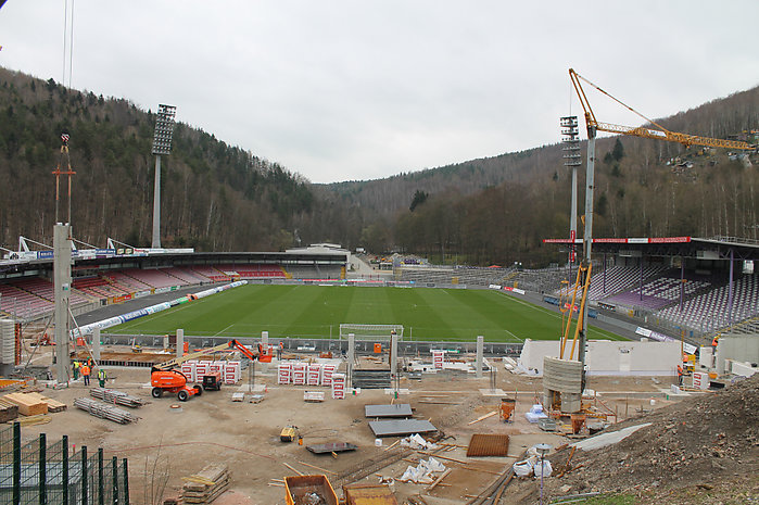 11.4.2016 Montage der Fertigteile. Foto: Seifert