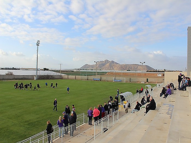 15.Blick auf den Trainingsplatz - hier absolviert Aue alle Trainingseinheiten