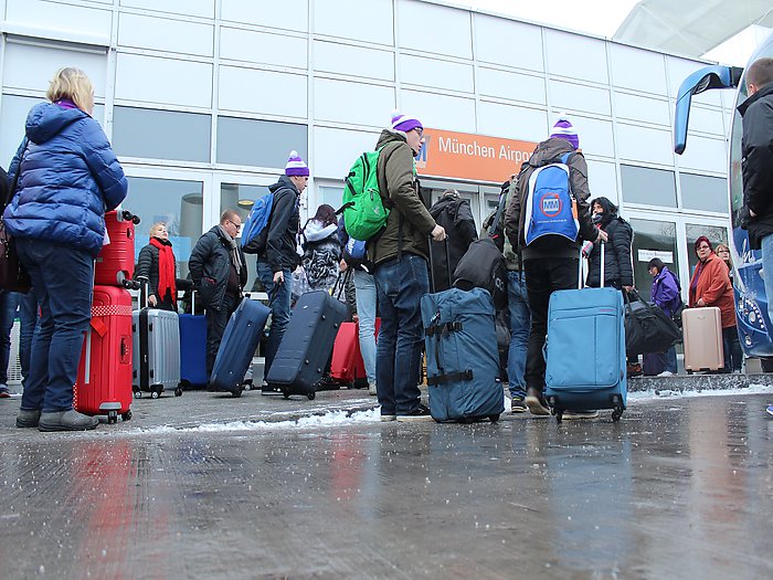 02.Ankunft am Flughafen München